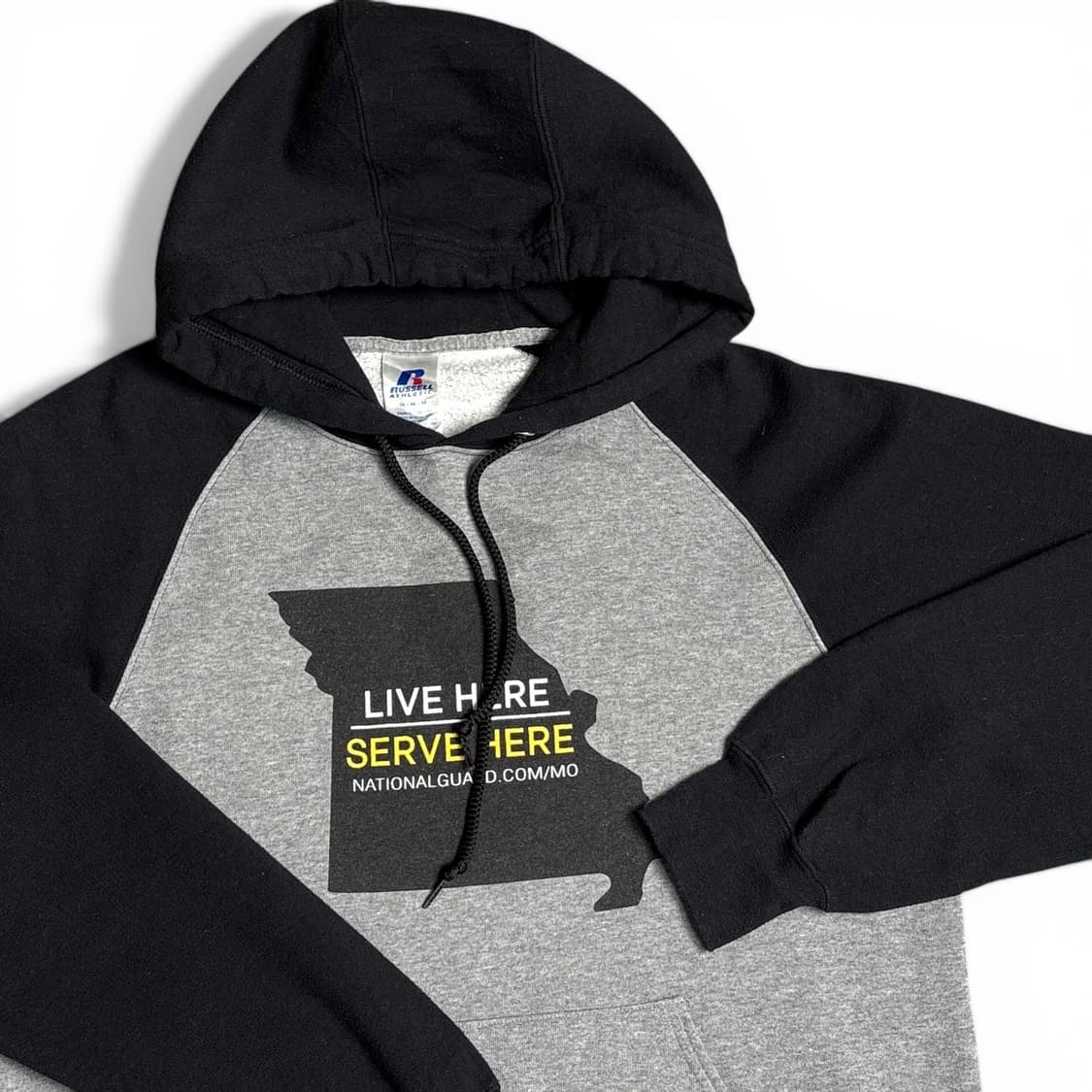 러셀애슬래틱 래글런 후드티 상품이미지3