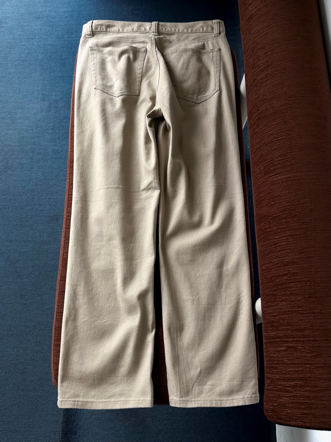 Cotton 5pkt wide straight pants 상품이미지7