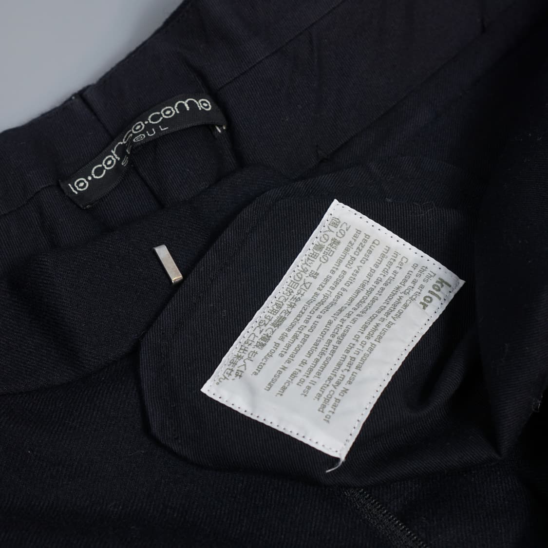 Kolor 18AW 사이드 스티치 울 팬츠 상품이미지8