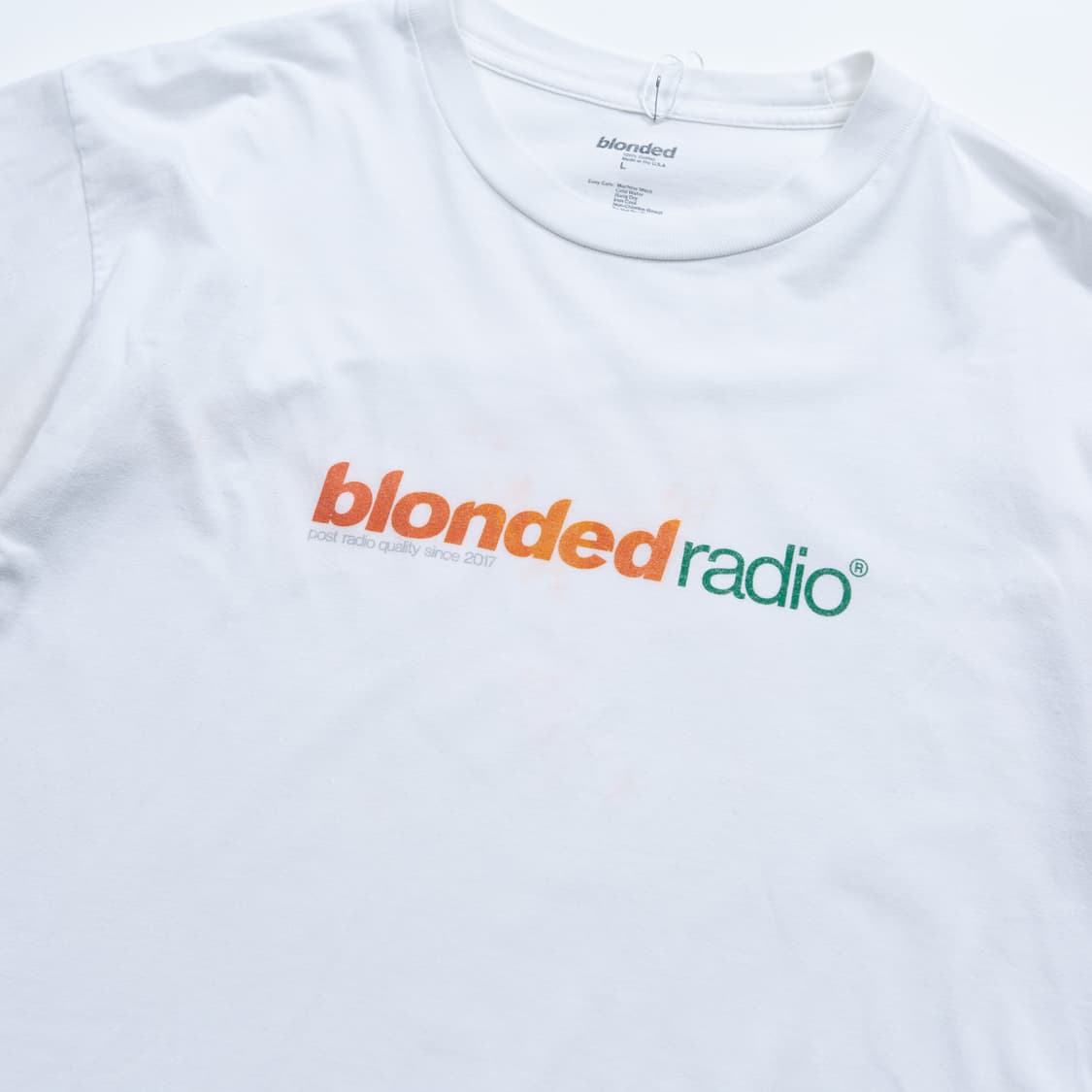2017 프랭크 오션 Blonded Radio 티셔츠 상품이미지2