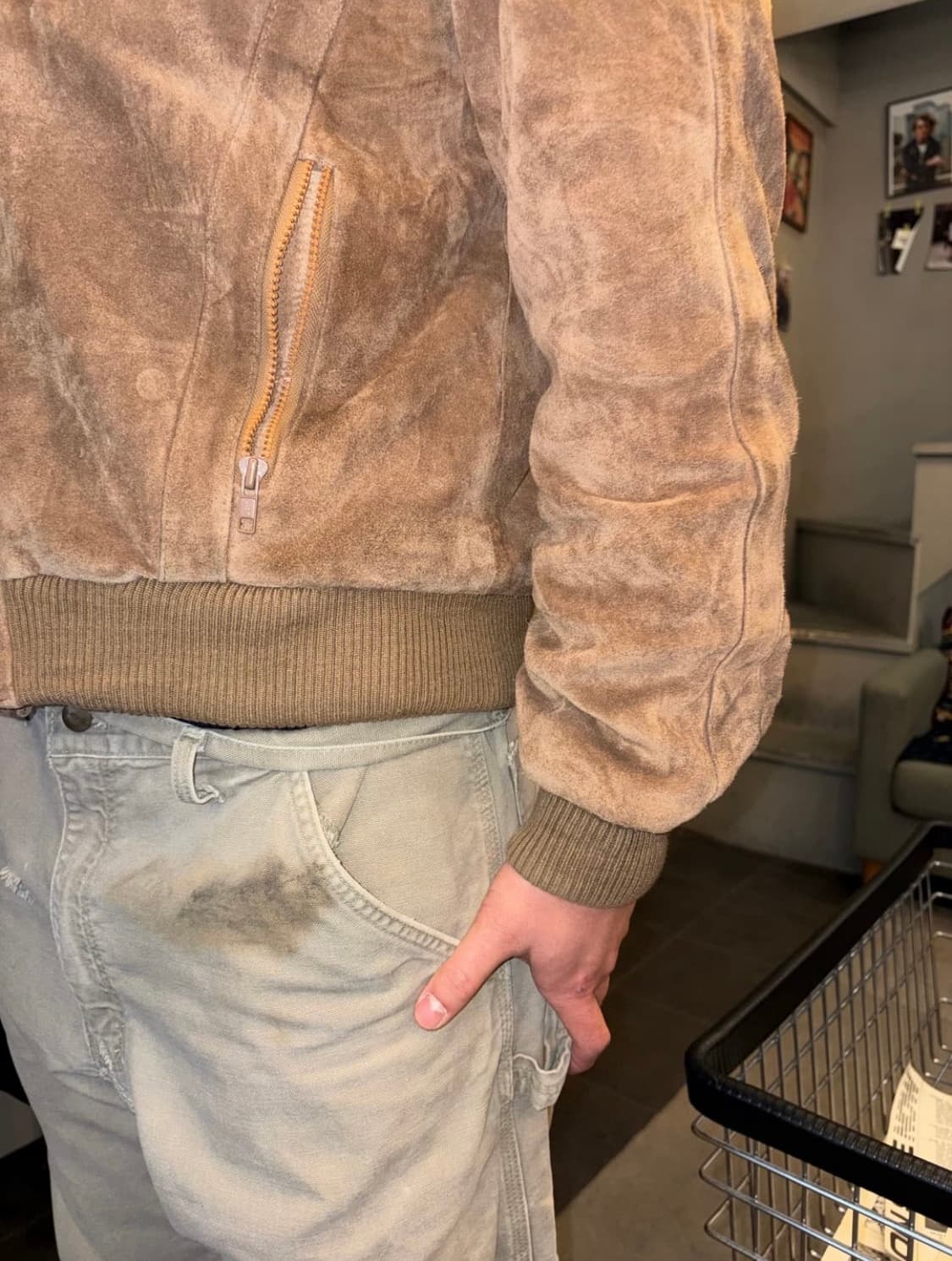 Wilsons leather 빈티지 가죽자켓 상품이미지6