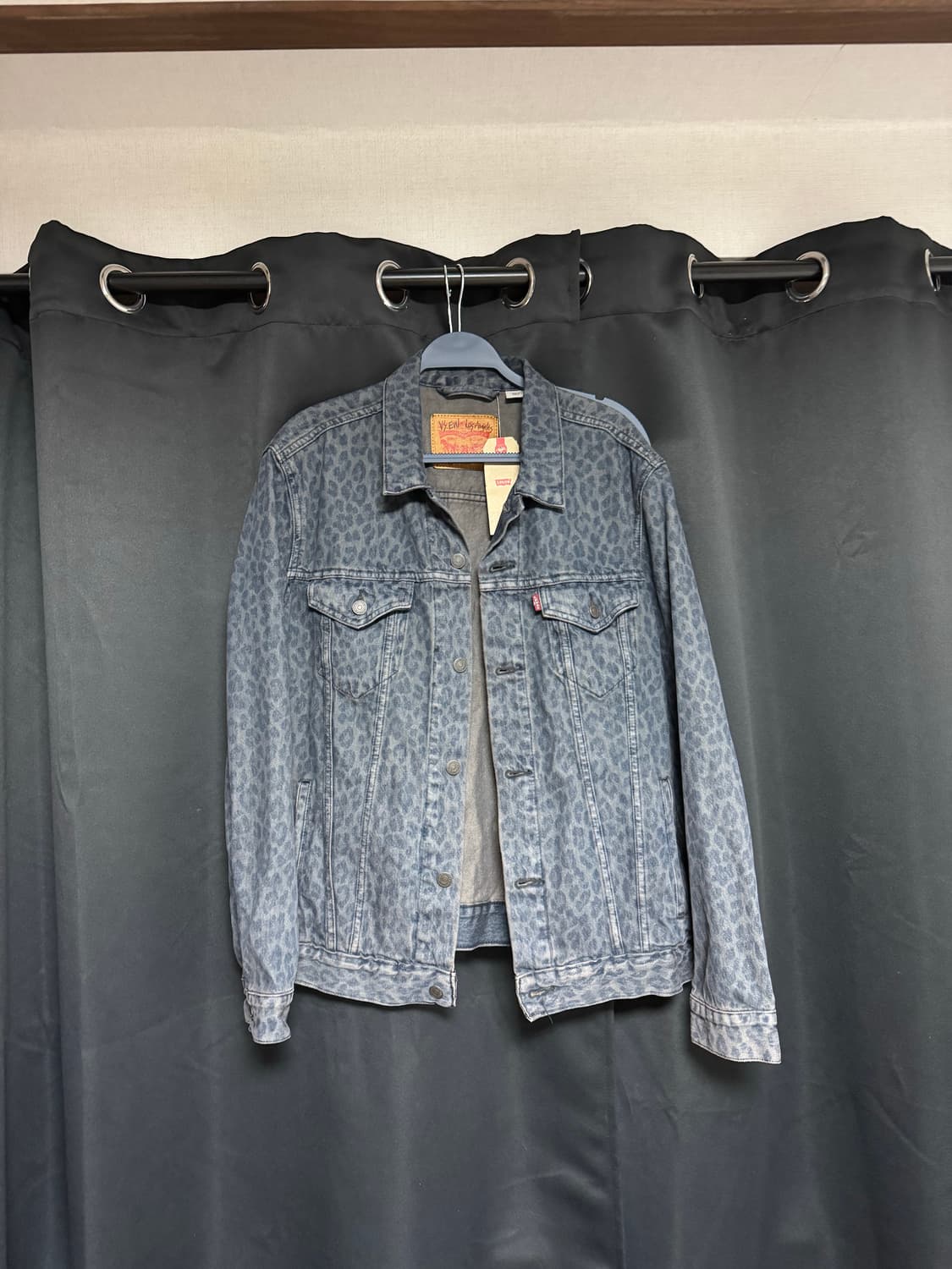 Levis 호피무늬 데님자켓 상품이미지1