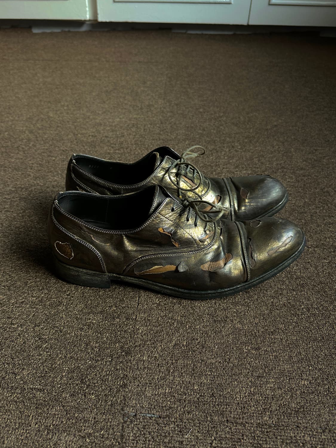 Mihara Yasuhiro 대미지 더티 드레스 슈즈 상품이미지5