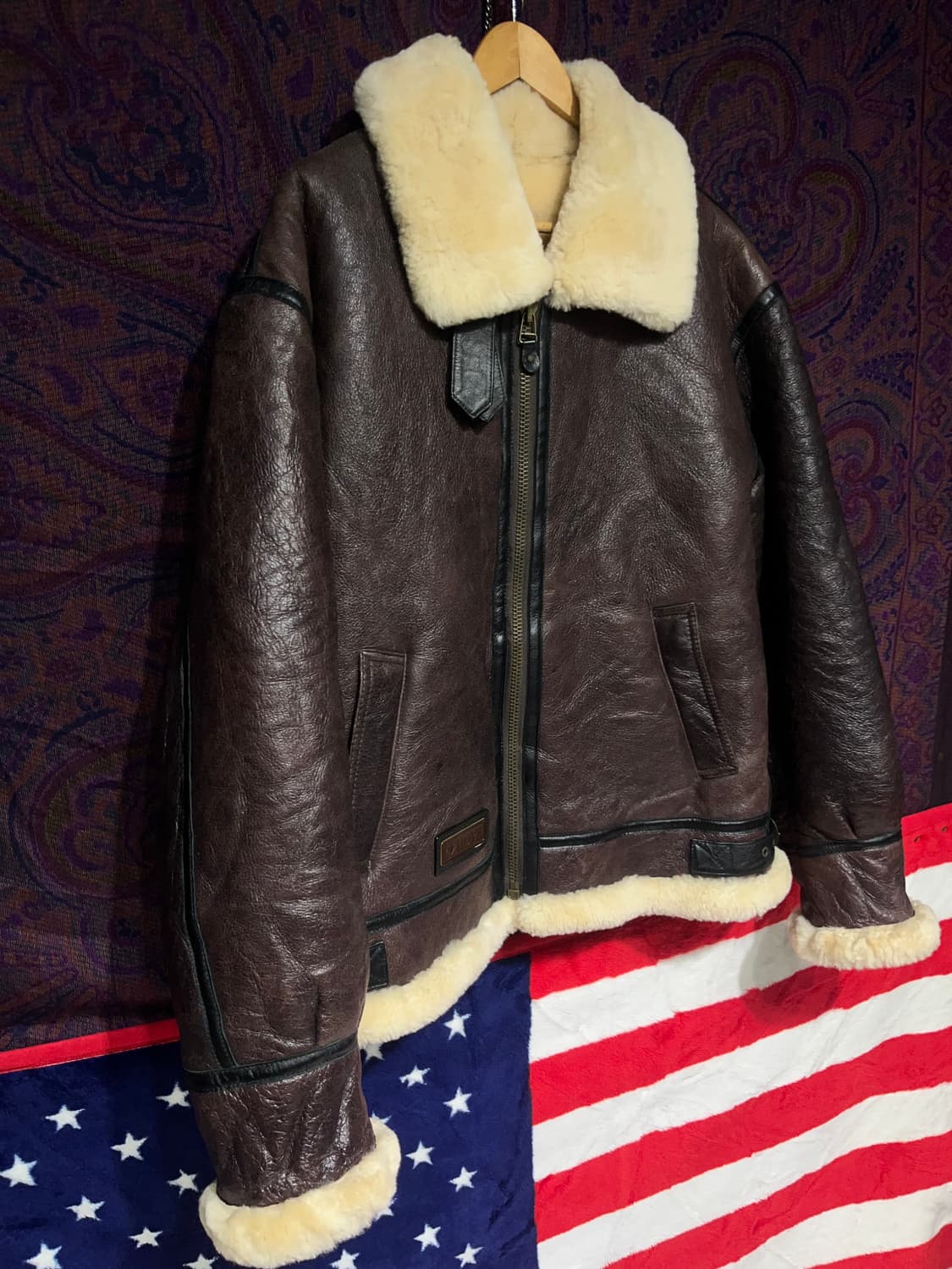 일본 hope사 b-3 폭격기 무스탕 상품이미지2