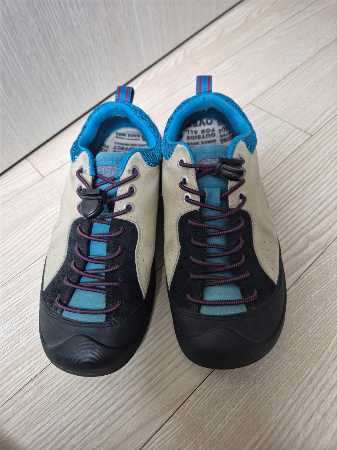 킨 W 재스퍼 락스 SP 사파리 블루 여성 (250) keen 상품이미지3