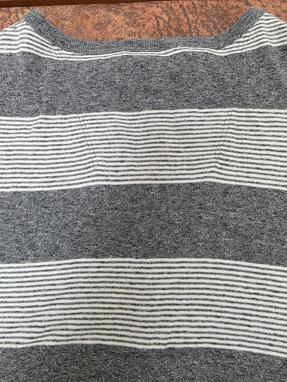 캘빈클라인 스트라이프 헨리넥 반팔티 L 상품이미지7