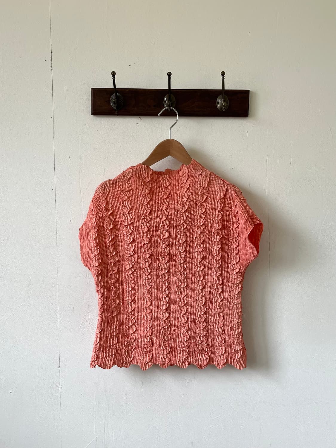 PINORE 인디핑크 플리츠 탑 상품이미지1