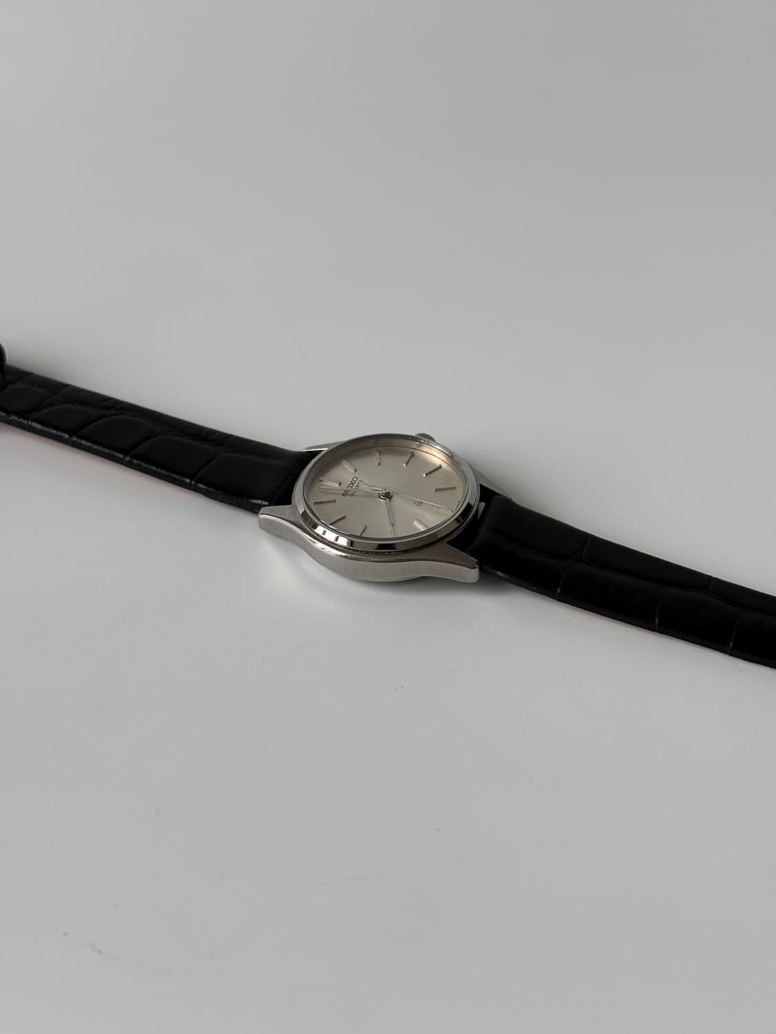 세이코 1980년대 실버 쿼츠 여성 상품이미지5