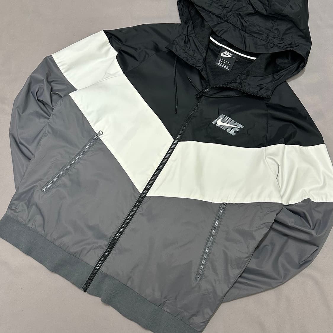 나이키 빅스우시 배색 빈티지 바람막이 L 상품이미지3