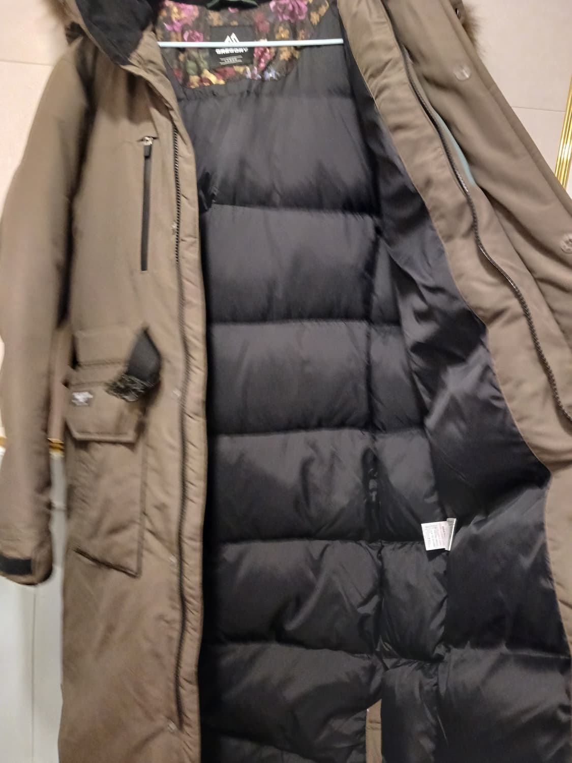 그레고리 정품 남성 롱패딩 L 사이즈 상품이미지4