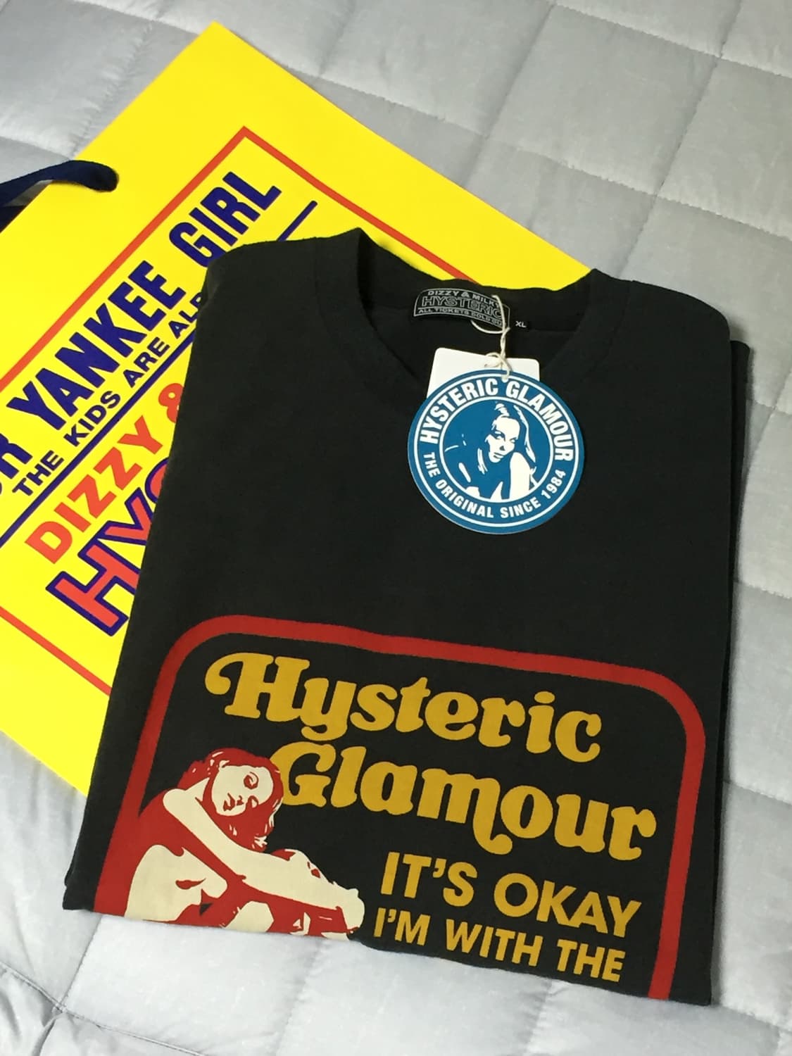 히스테릭글래머 HG AFFAIR 티셔츠 블랙 XL(새상품) 상품이미지2