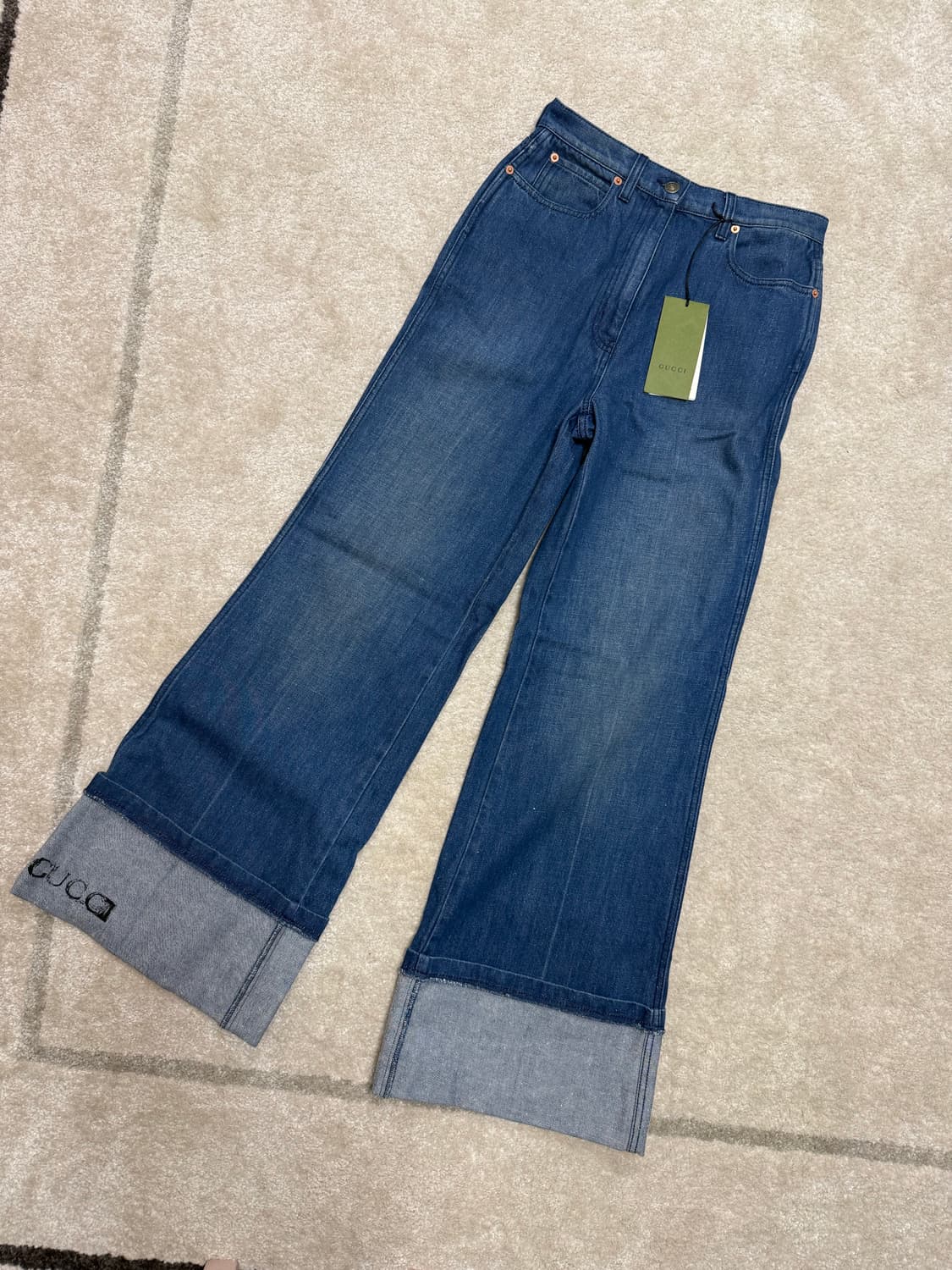 구찌 데님 팬츠 상품이미지2