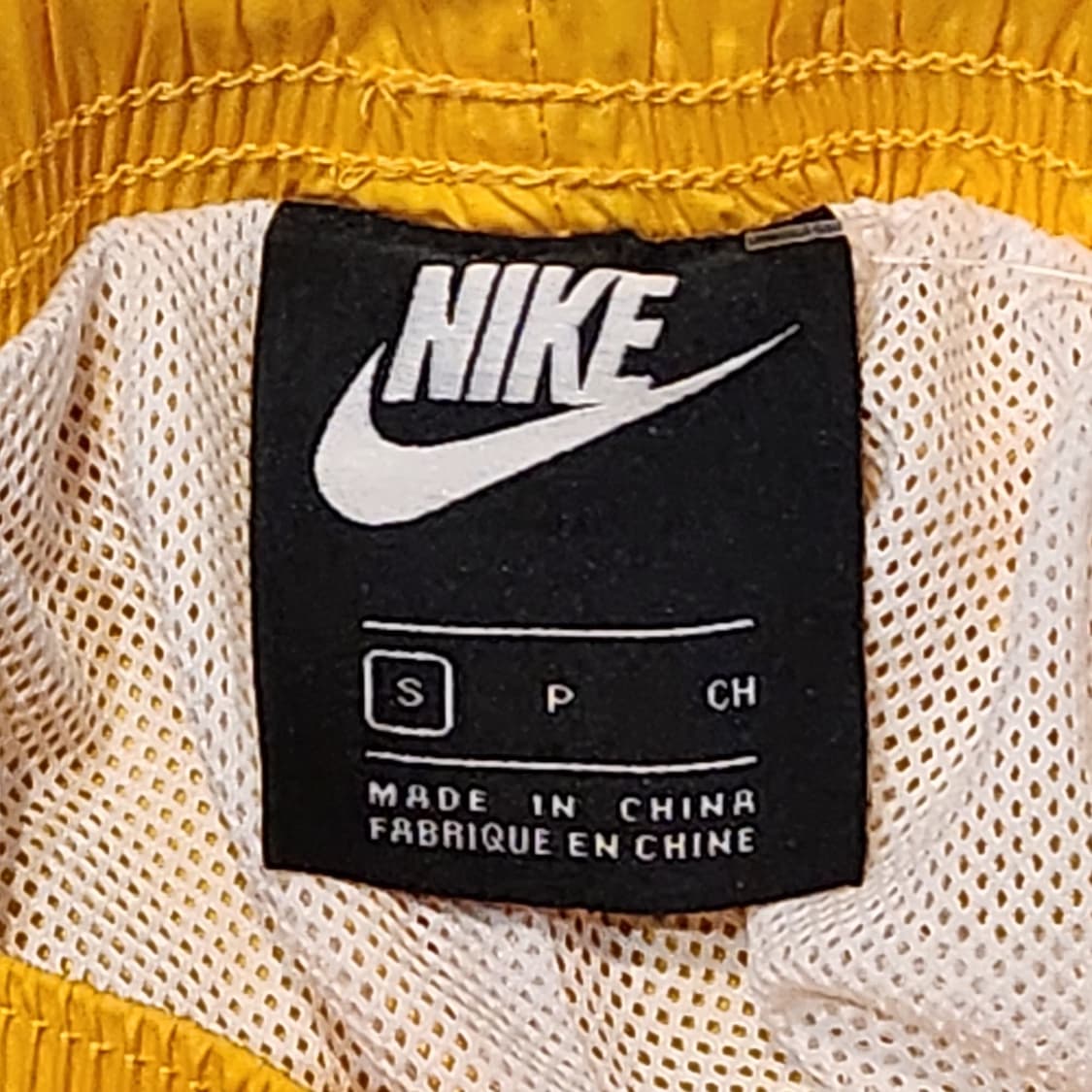 나이키 스우시 컬러블록 트레이닝 팬츠 (S) 상품이미지3