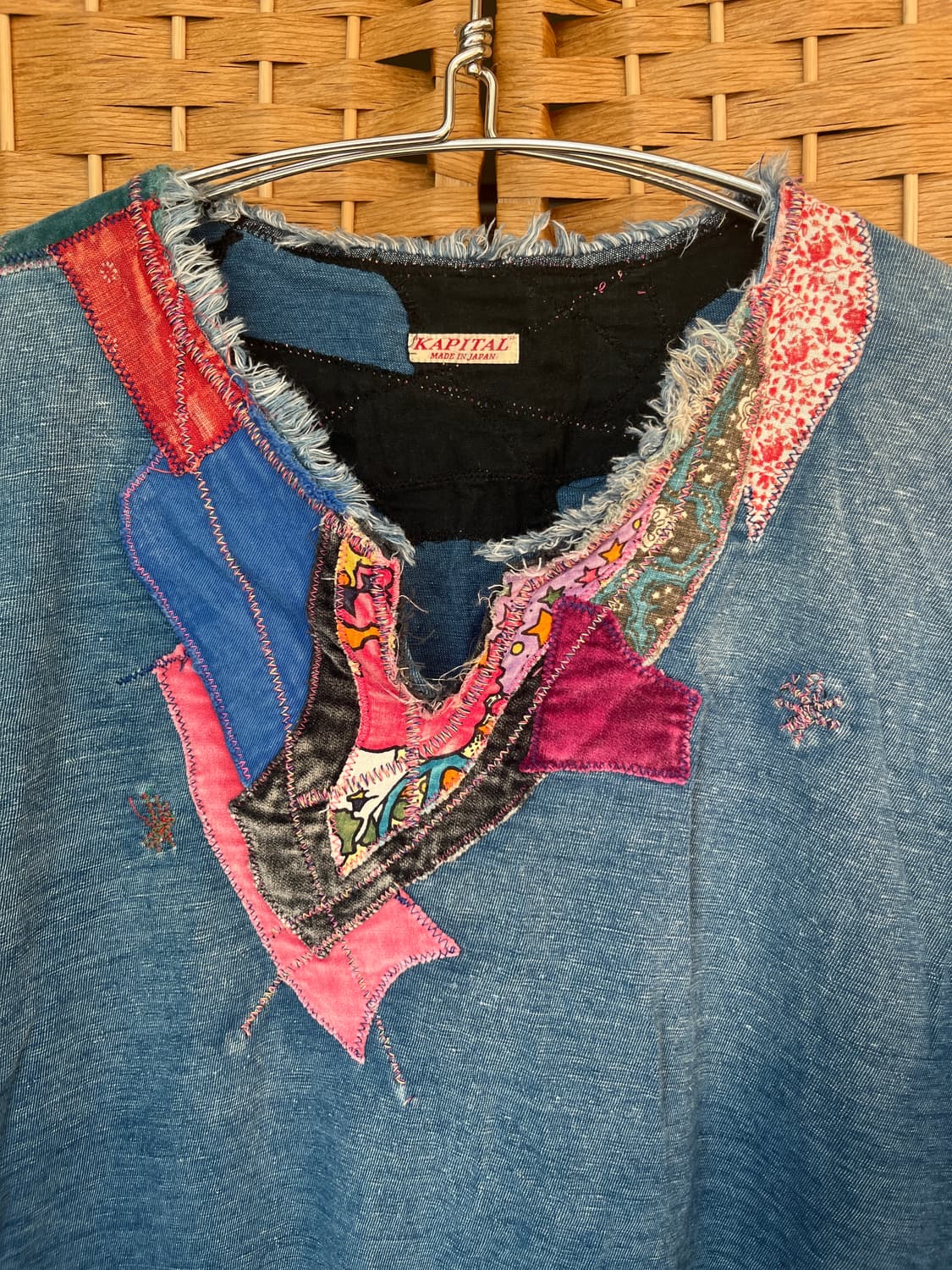 캐피탈 패치워크 롱슬리브 상품이미지1