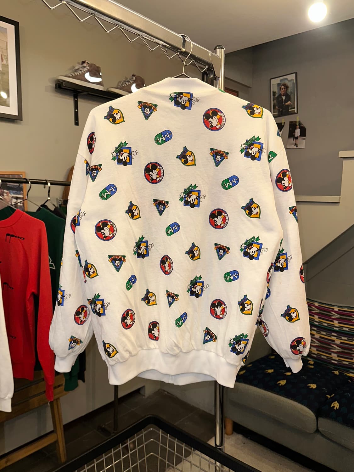 90’s Disney Mickey reversible jacket 상품이미지10