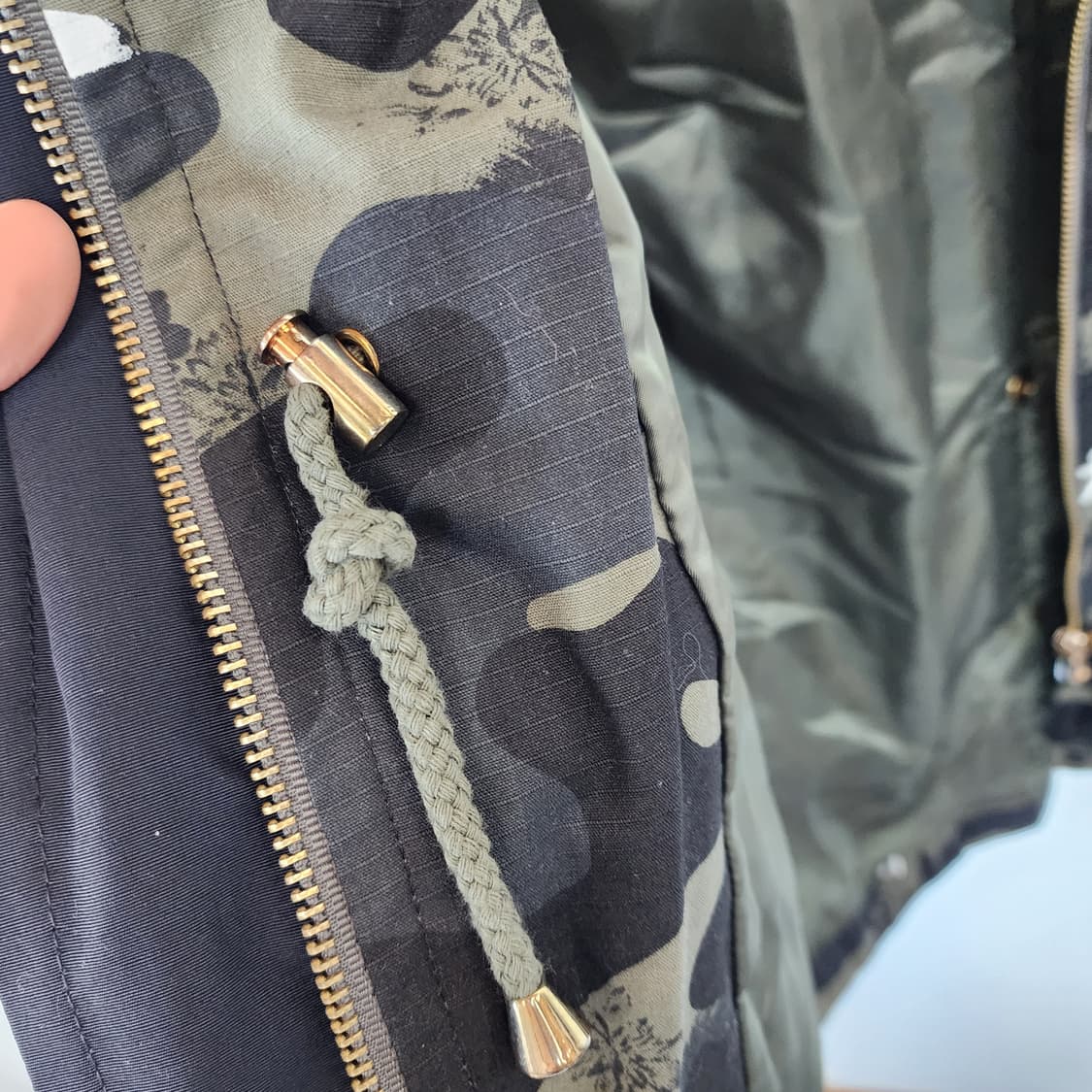 에고이스트 밀리터리 카모플라쥬 야상 자켓 상품이미지9