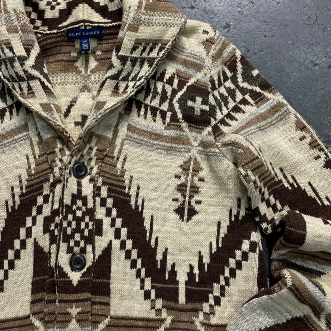 100 랄프로렌 에스닉 나바호 가디건  상품이미지2