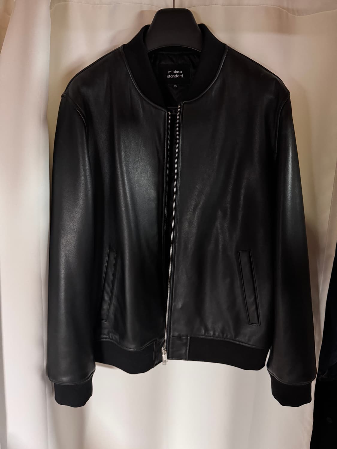 무탠다드 램스킨 블루종 자켓 2xl 상품이미지2