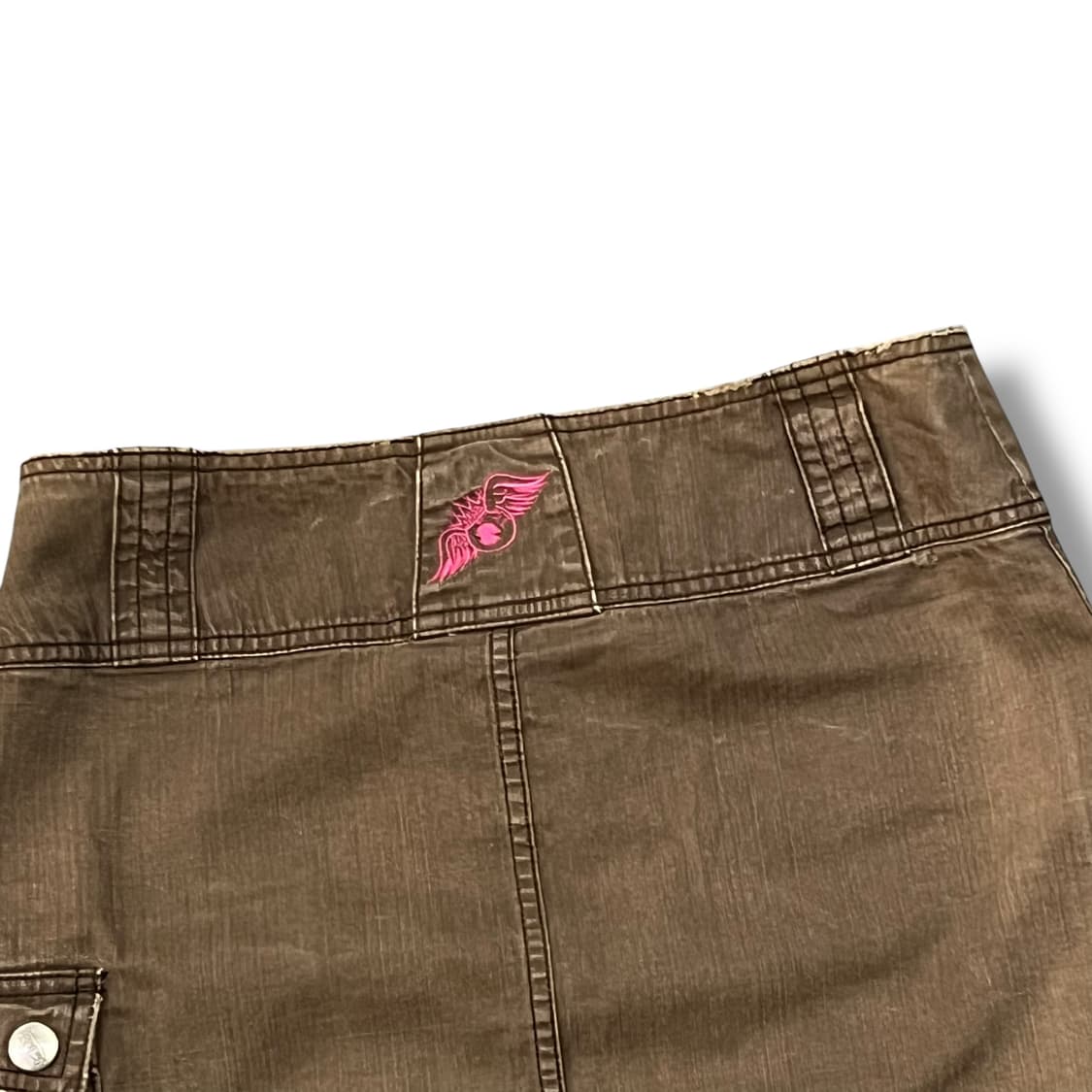  본더치 패치 그래픽 데님 스커트 y13932 상품이미지6