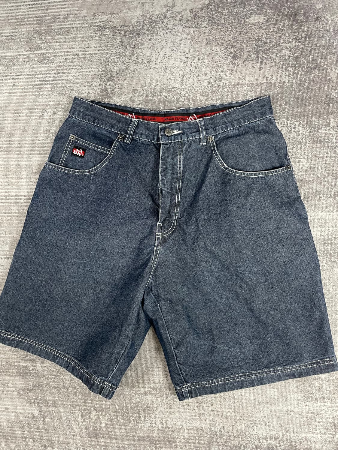 90s vtg MF 마자플라바 하프데님 상품이미지10