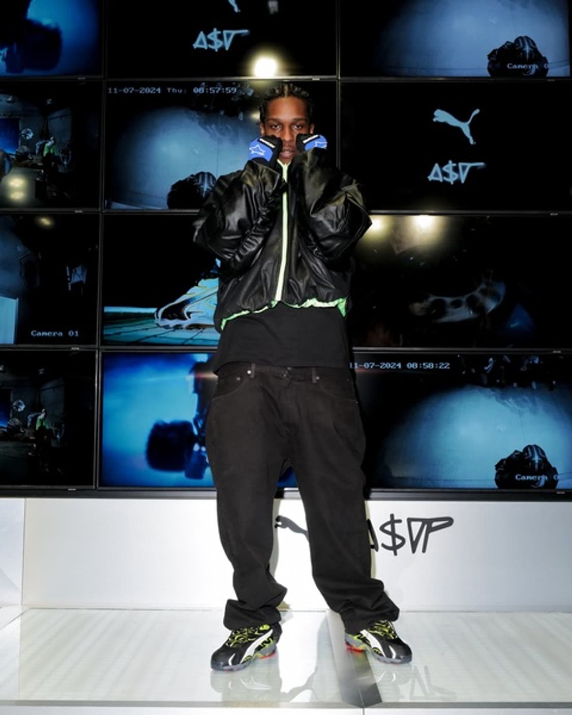 A$AP Rocky x PUMA Inhale Mesh Sneakers 상품이미지2