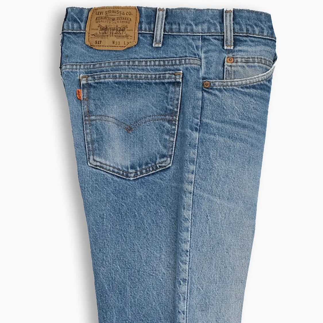 리바이스 517 오렌지탭 진청 90s USA 31인치 OR5173380 상품이미지5