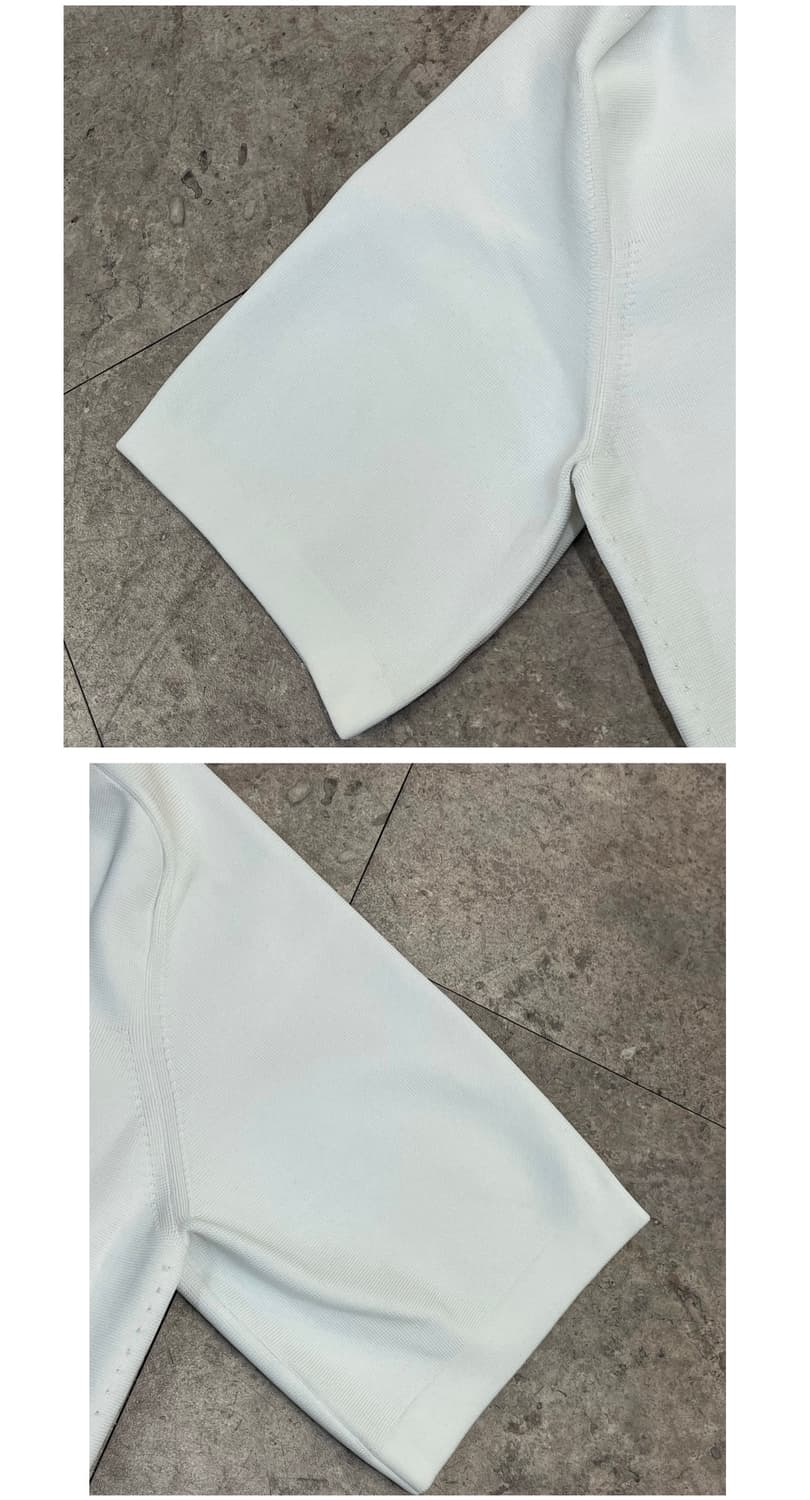 준지 juun.j 반팔 카라티 화이트 48 #csz3842 상품이미지7