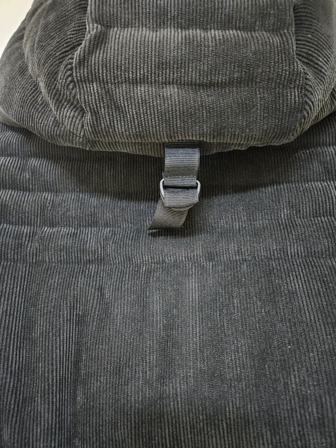 무스너클 블랙 코듀로이 패딩 shipyard jacket 상품이미지9