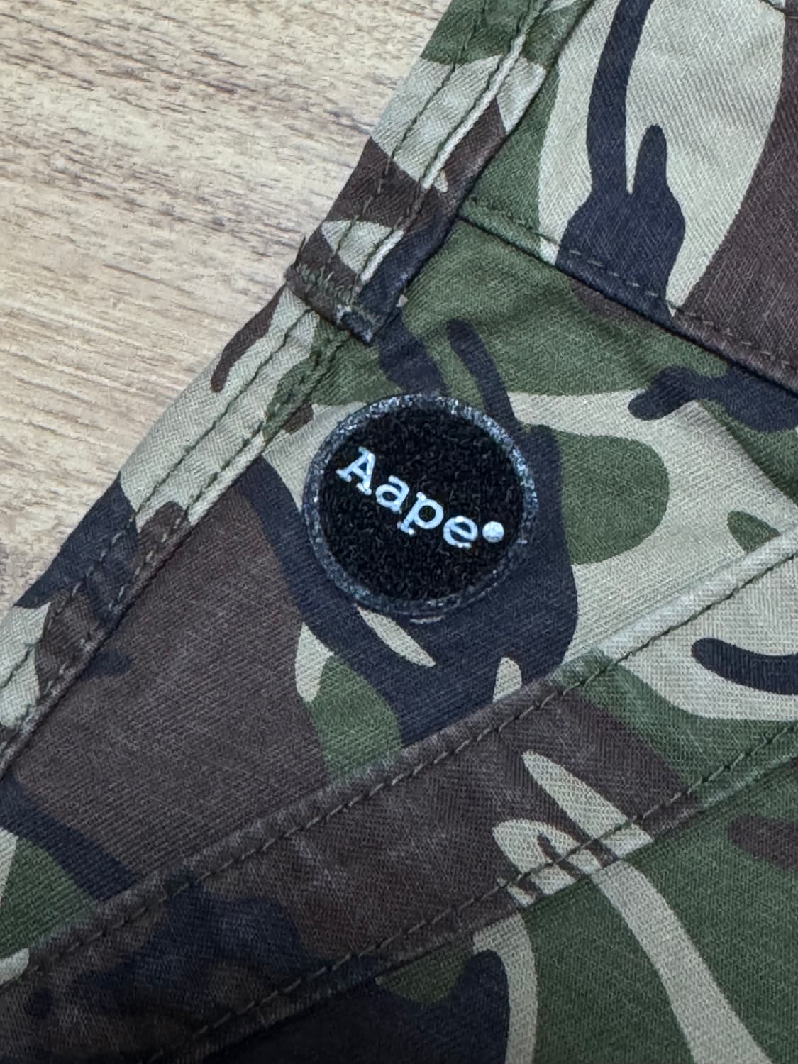 (L)Aape 에이프 밀리터리 카모 카고 쇼츠 반바지 상품이미지5