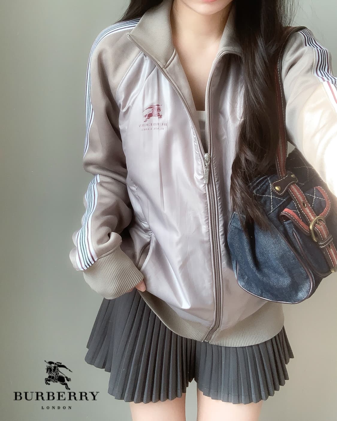 버버리 블랙라벨 집업 상품이미지1