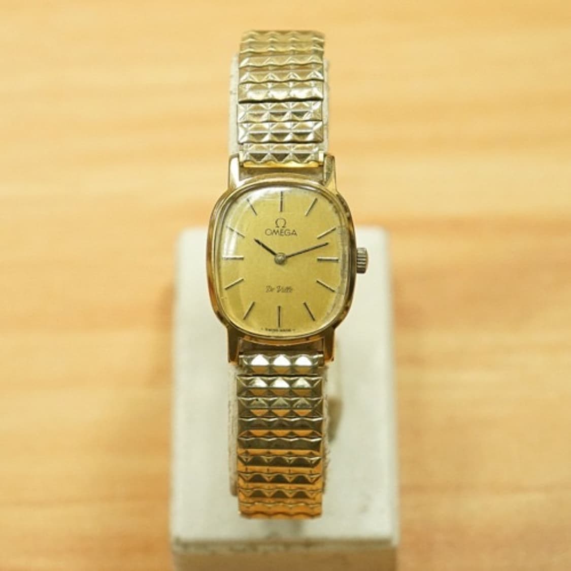60s 오메가 드빌 여성용 금장 수동 시계 상품이미지1