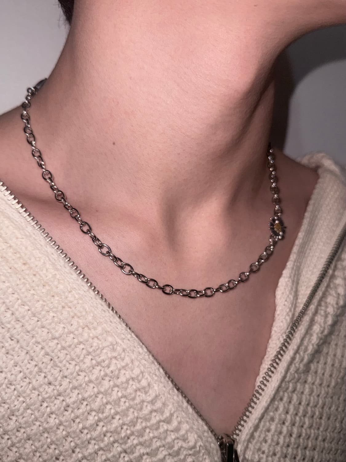 Lavender chain necklace 목걸이 상품이미지7