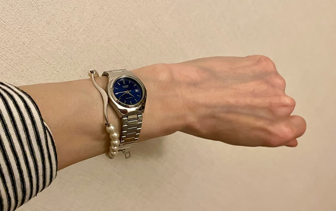 Casio 카시오 LTP-1170 청판 메탈 시계/새상품급 상품이미지9