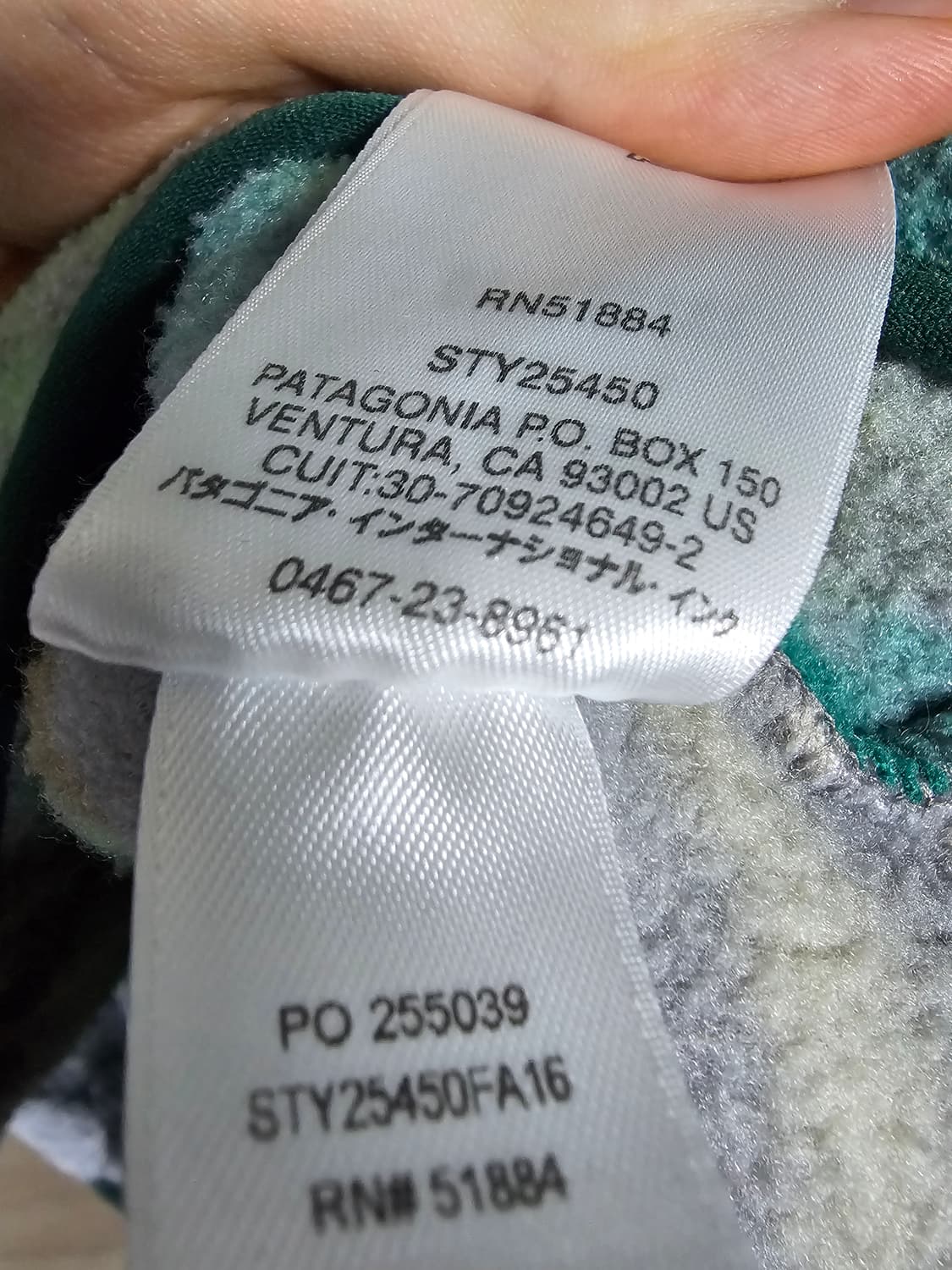 파타고니아 신칠라 연어 M 상품이미지3