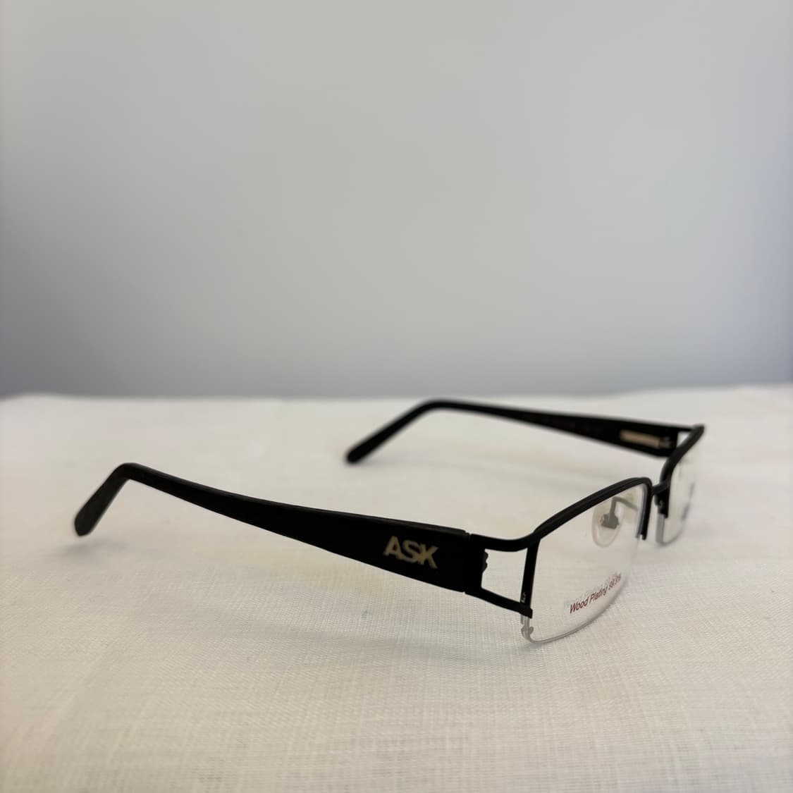 [급처]ASK 블랙 우드 반무테(하자o) 상품이미지3