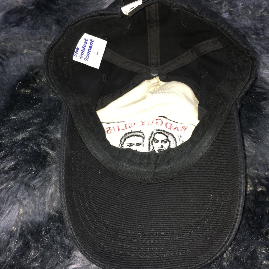 투티/0357 THE COLDEST MOMENT 배색 캡 빈티지 Y2K 상품이미지4