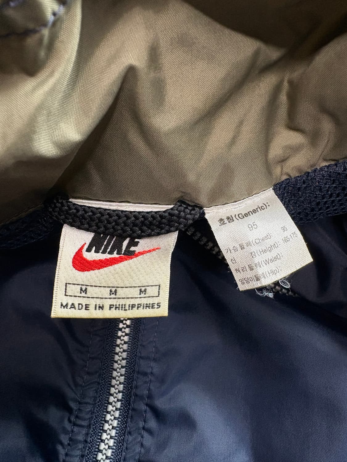 나이키 올드스쿨 자수로고 바람막이 조끼 3116 상품이미지3