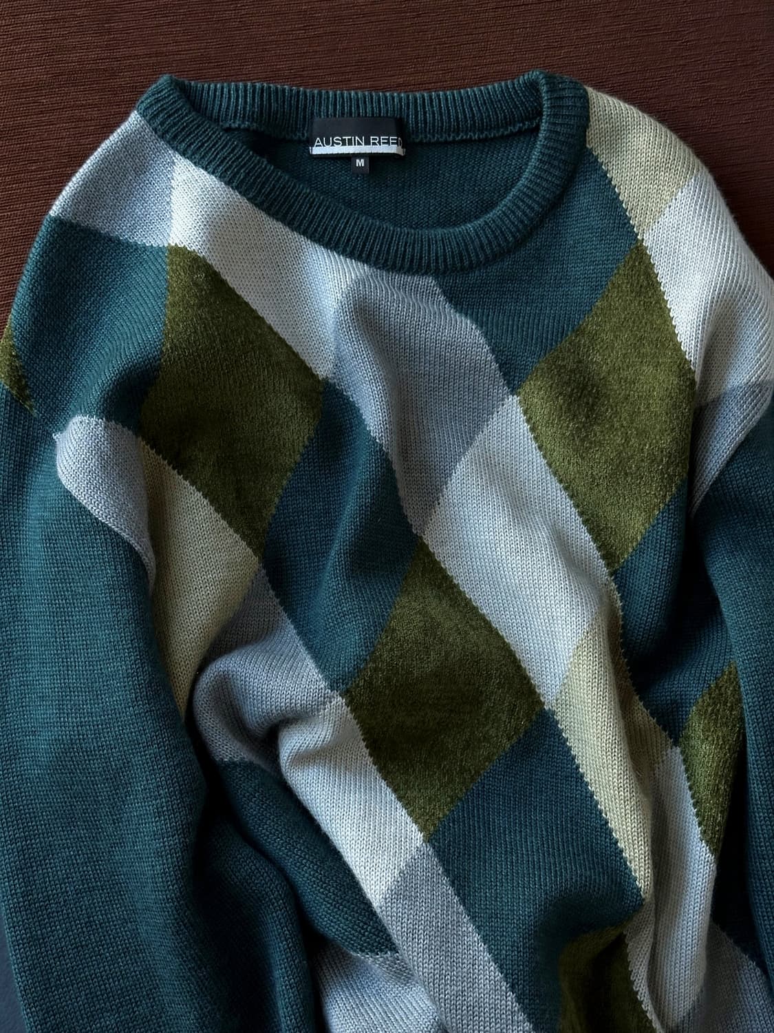 Multi patterned knit P/O 상품이미지3