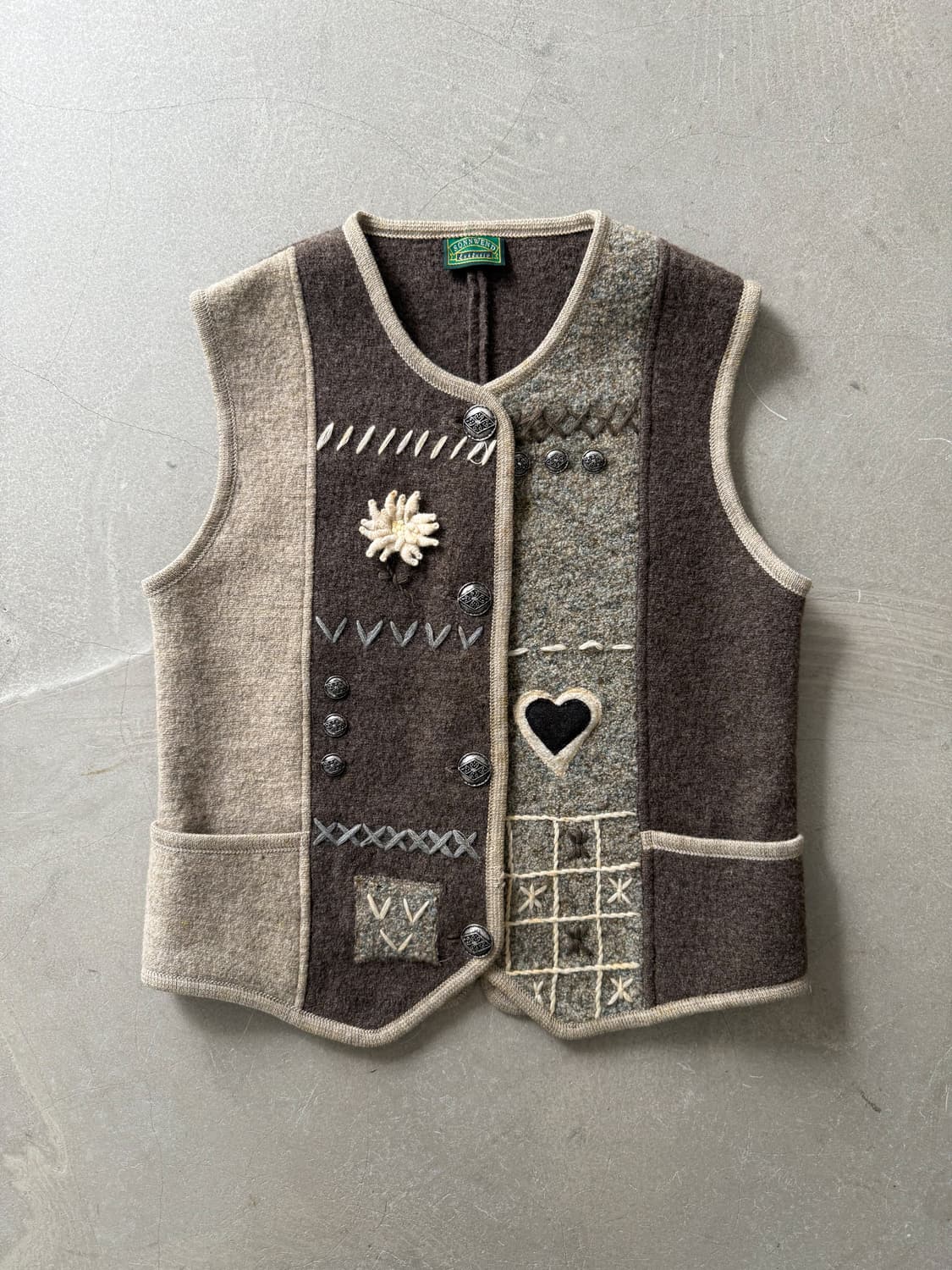 Sonnwend Exklusiv Wool Vest 상품이미지1