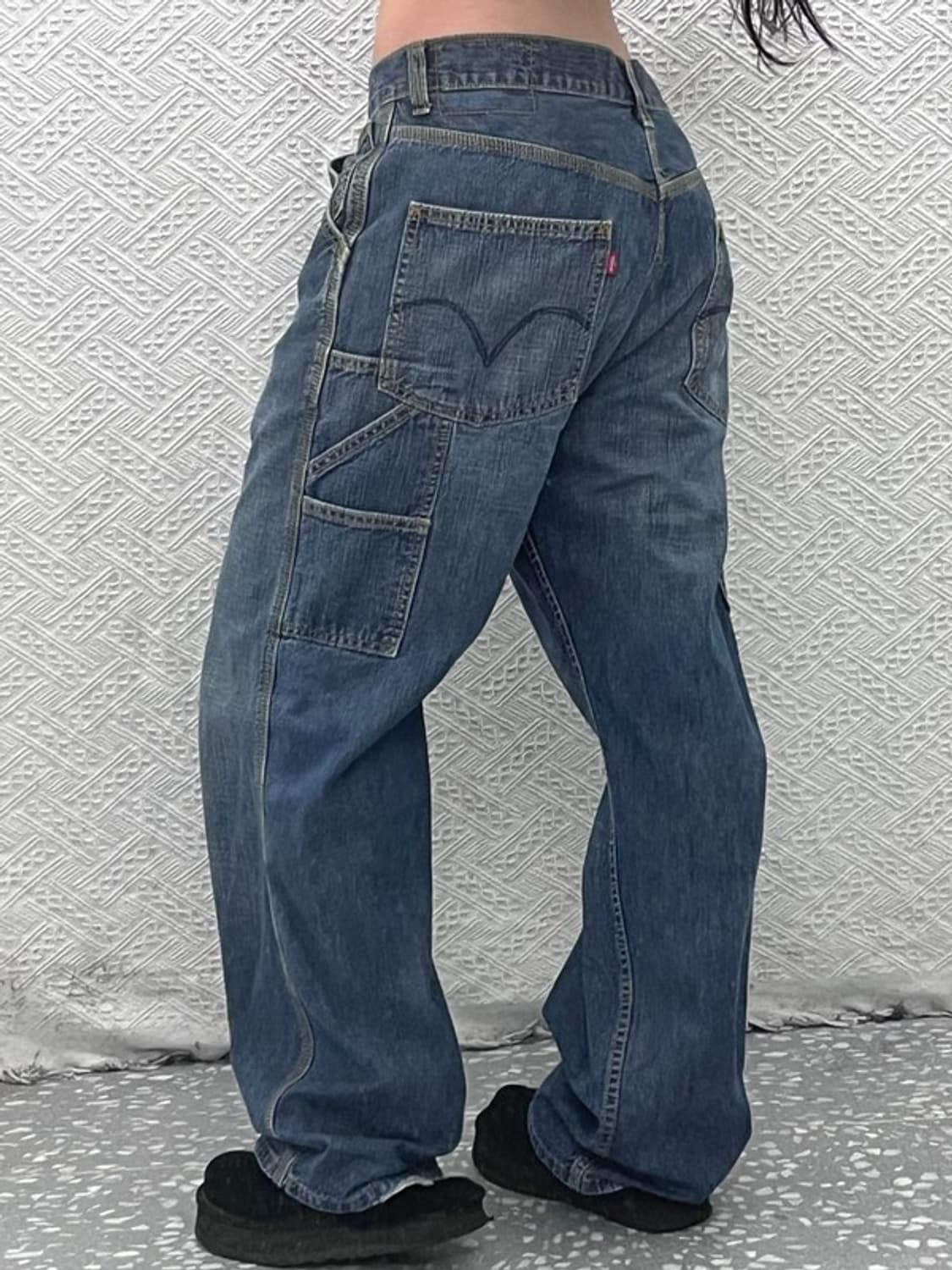 리바이스 카펜터 사이드 포켓 워크 데님 팬츠 31인치 C07073 상품이미지1