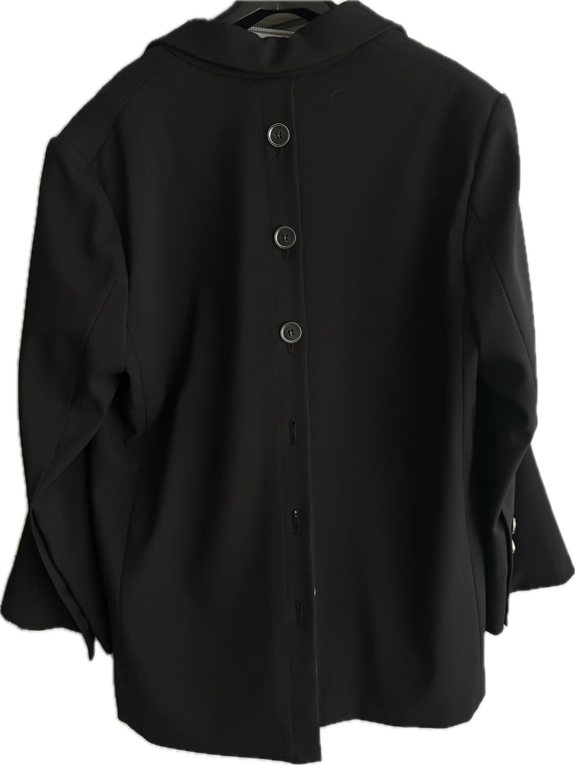 더일마 블랙 도브 백오픈 자켓, 팬츠 세트 상품이미지3