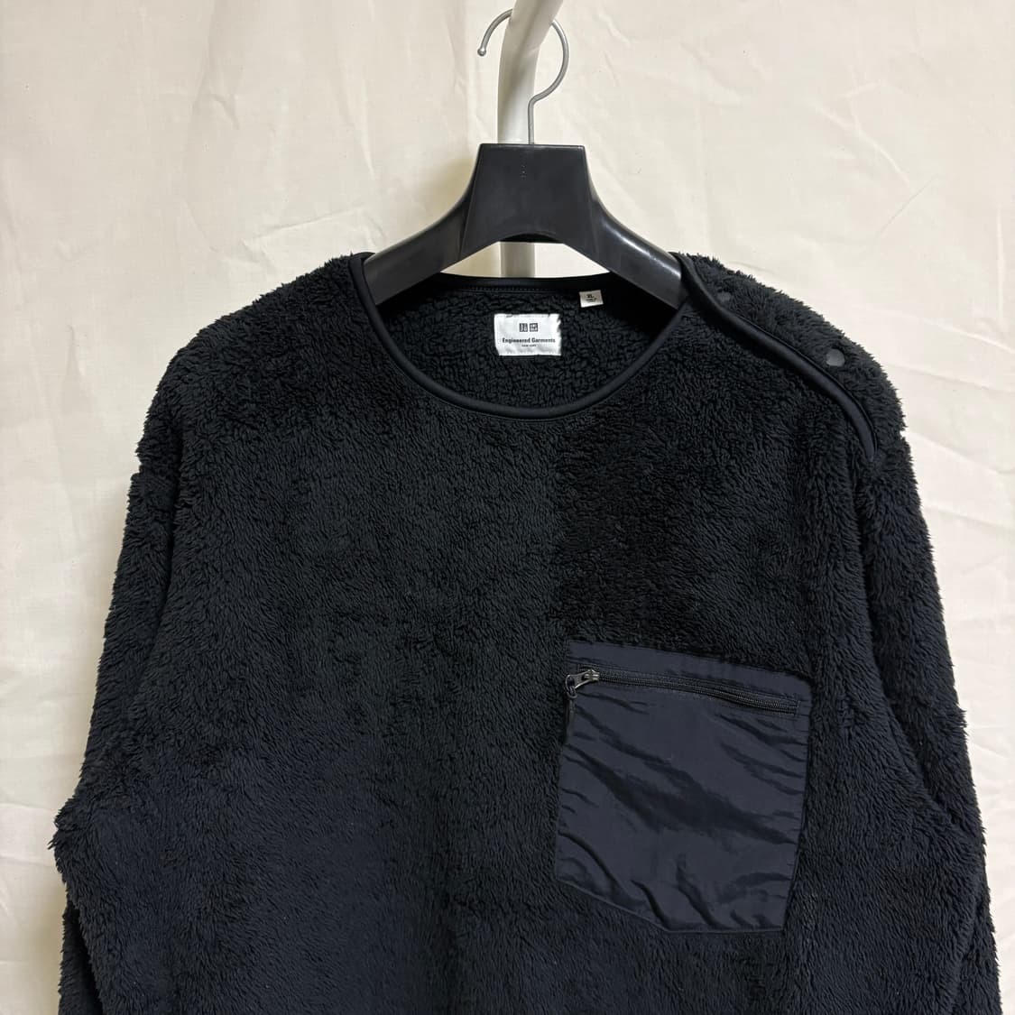 유니클로 X 엔지니어드 가먼츠 콜라보 플리스 / 블랙, XL 상품이미지2