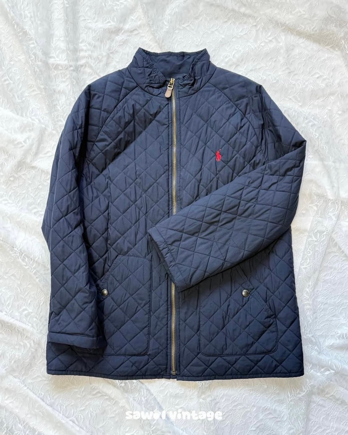 폴로 퀼팅 자켓 상품이미지1