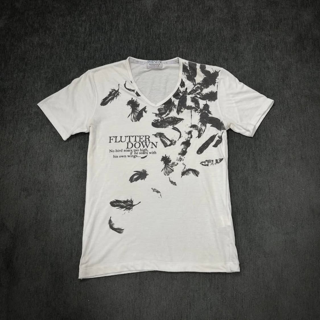 Nicole club feather printing short 상품이미지4