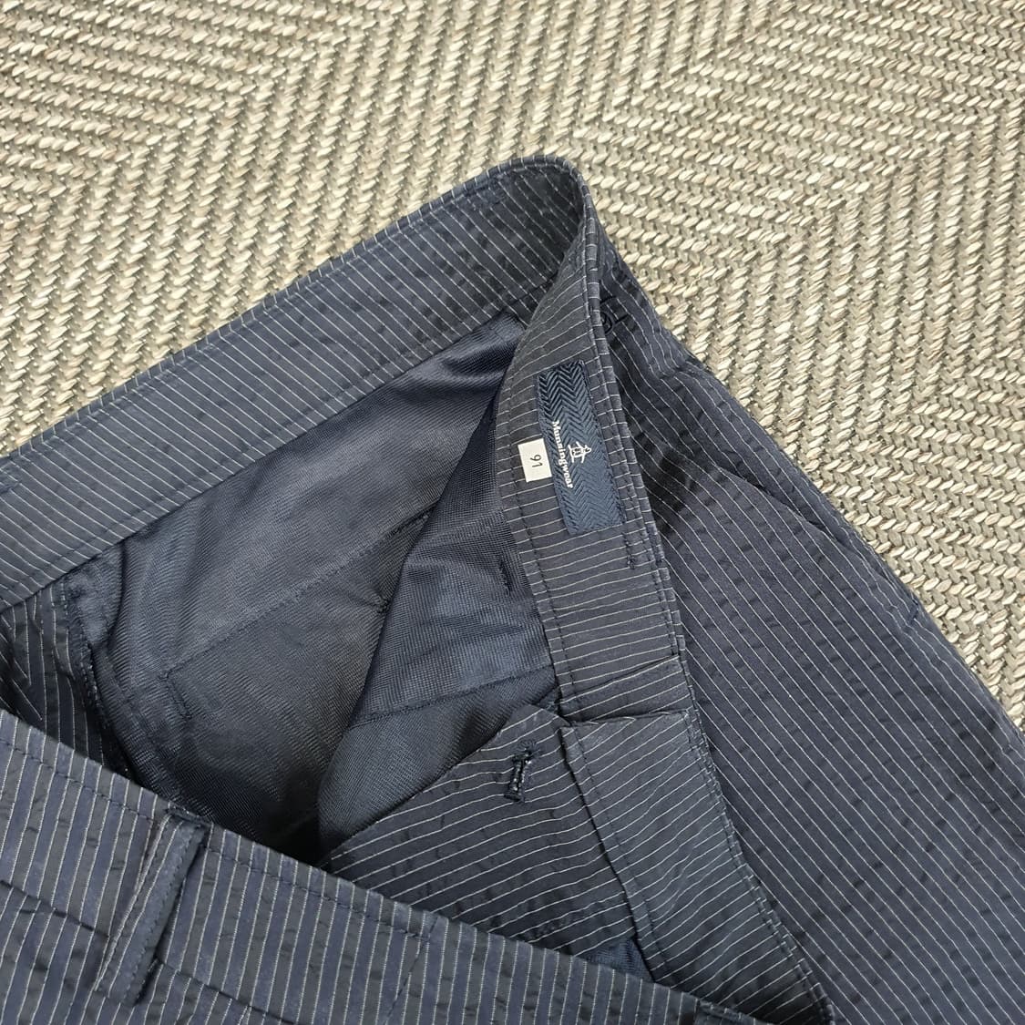 먼싱웨어 시어스커 골프웨어 스판 팬츠 남자36 상품이미지2