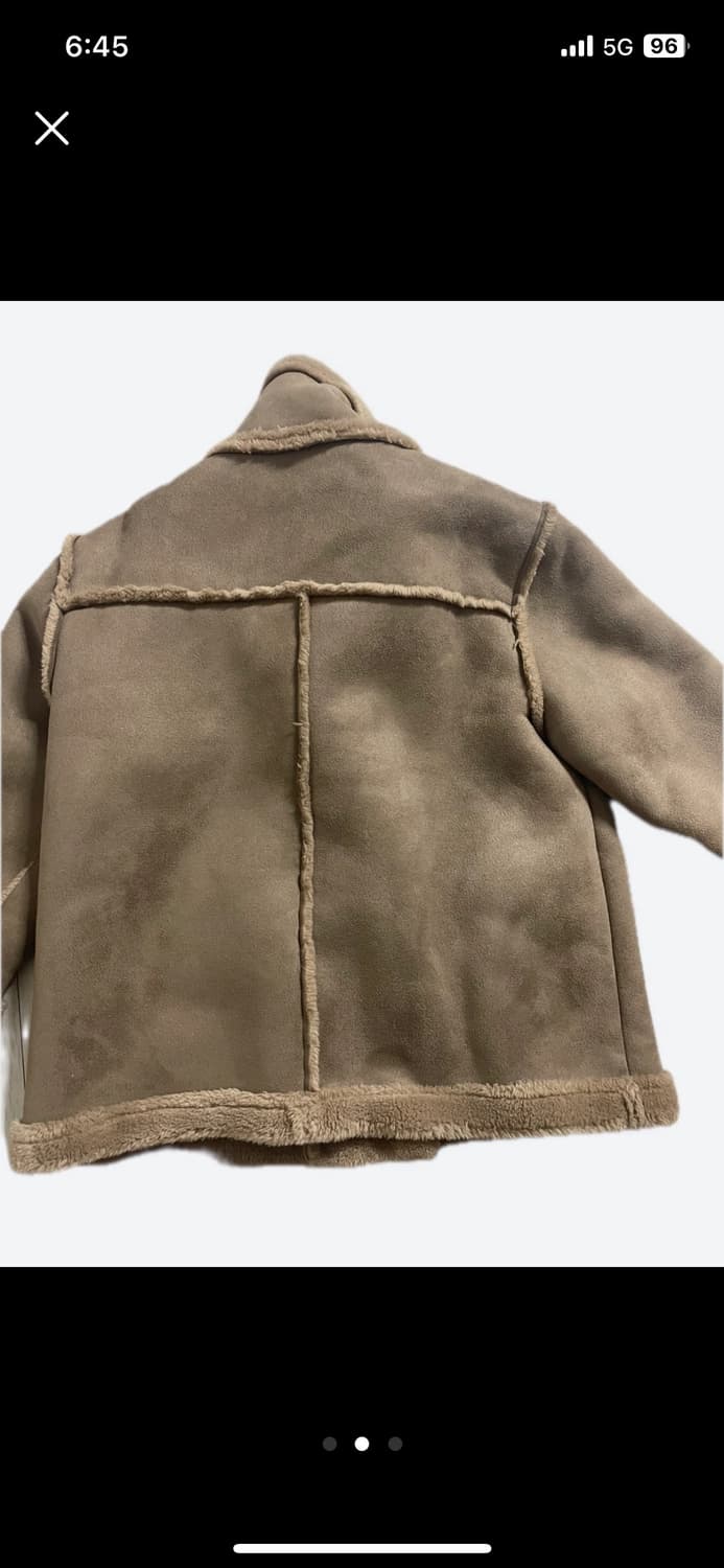 무스탕 스웨이드  상품이미지2