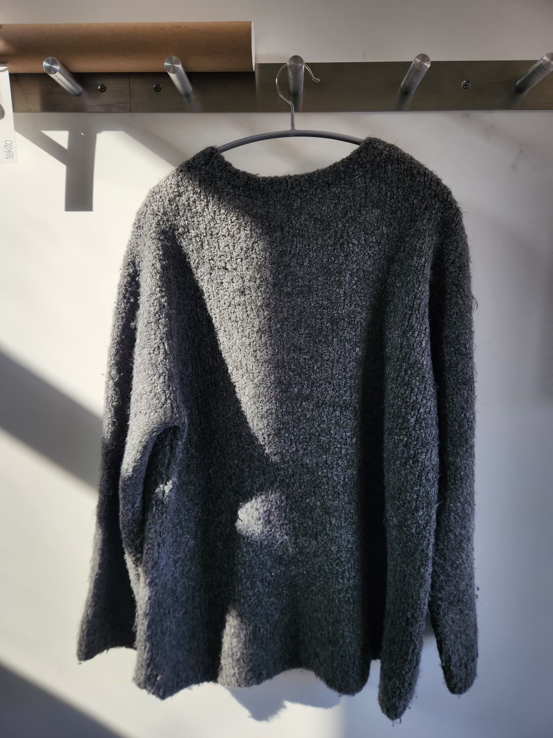 논네이티브 로거 스웨터 모헤어 그레이 상품이미지2