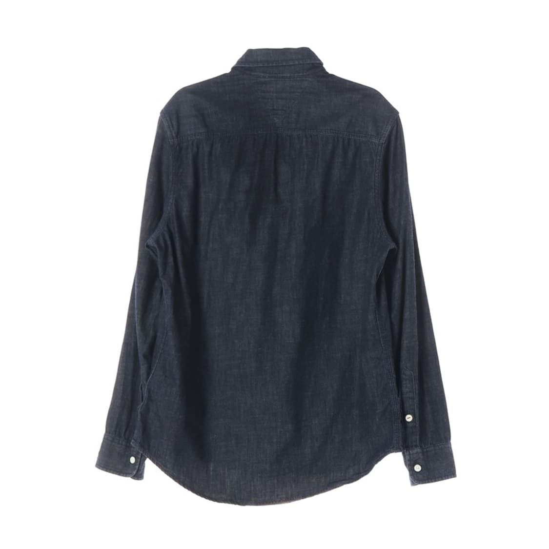 타미힐피거 커스텀핏 인디고 데님 셔츠 S 상품이미지2