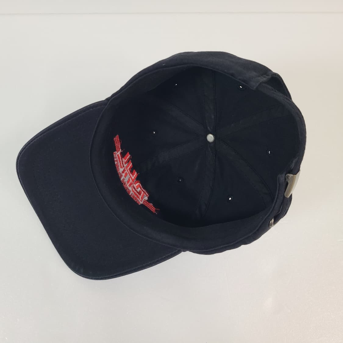 90s 빈티지 DHL 6패널 블랙 볼캡 모자 (대두 모자) 상품이미지9