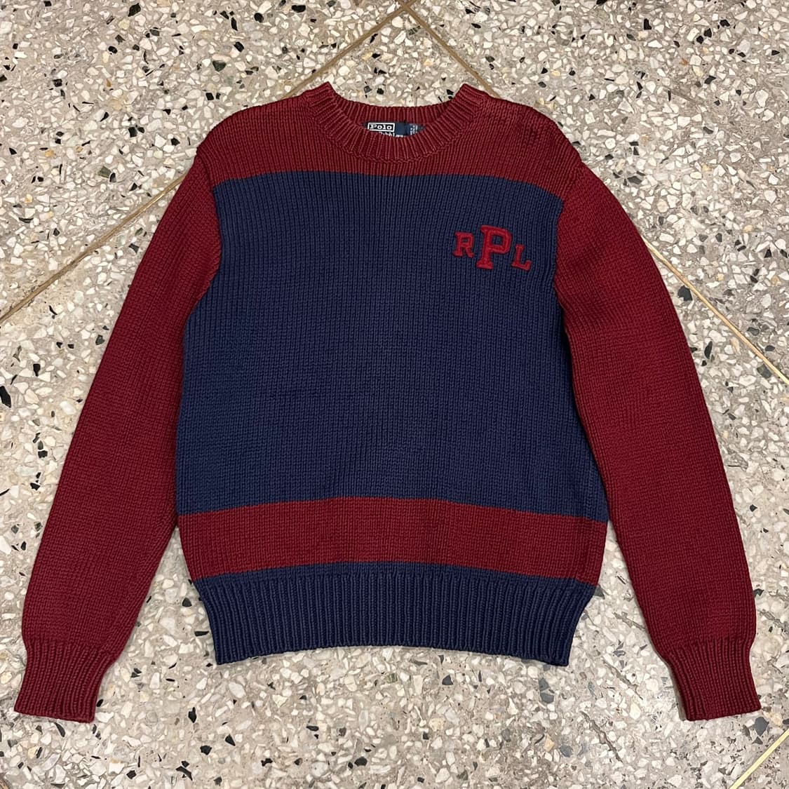 POLO 폴로 랄프로렌 컬러블록 크루넥 니트 상품이미지6